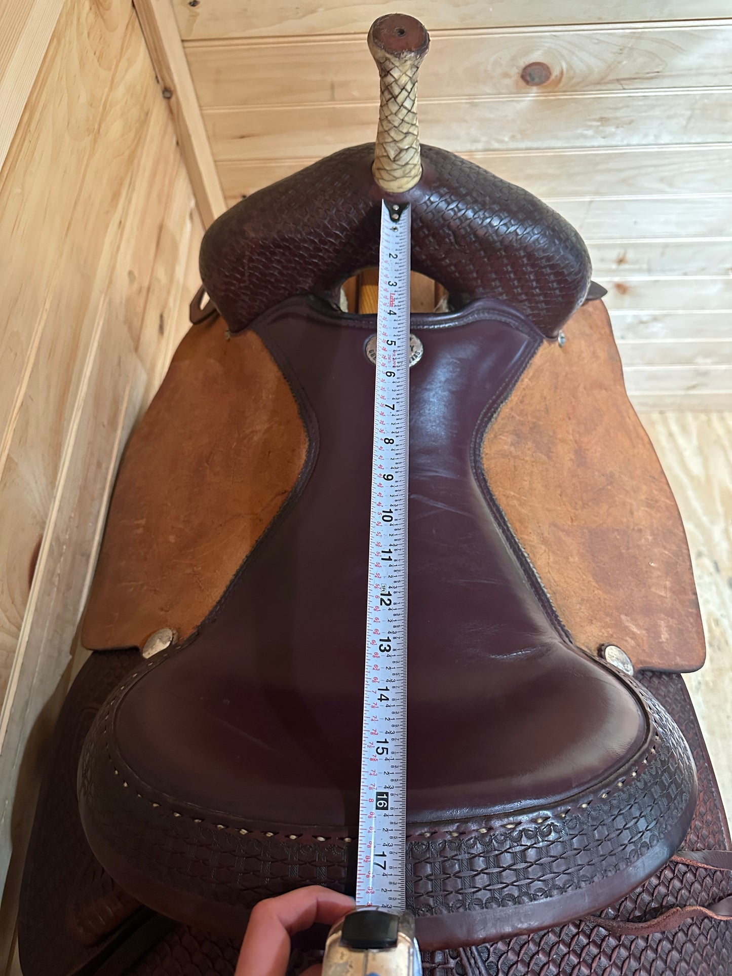 16.5” Billy Cook Cutter Western Saddle Model 432