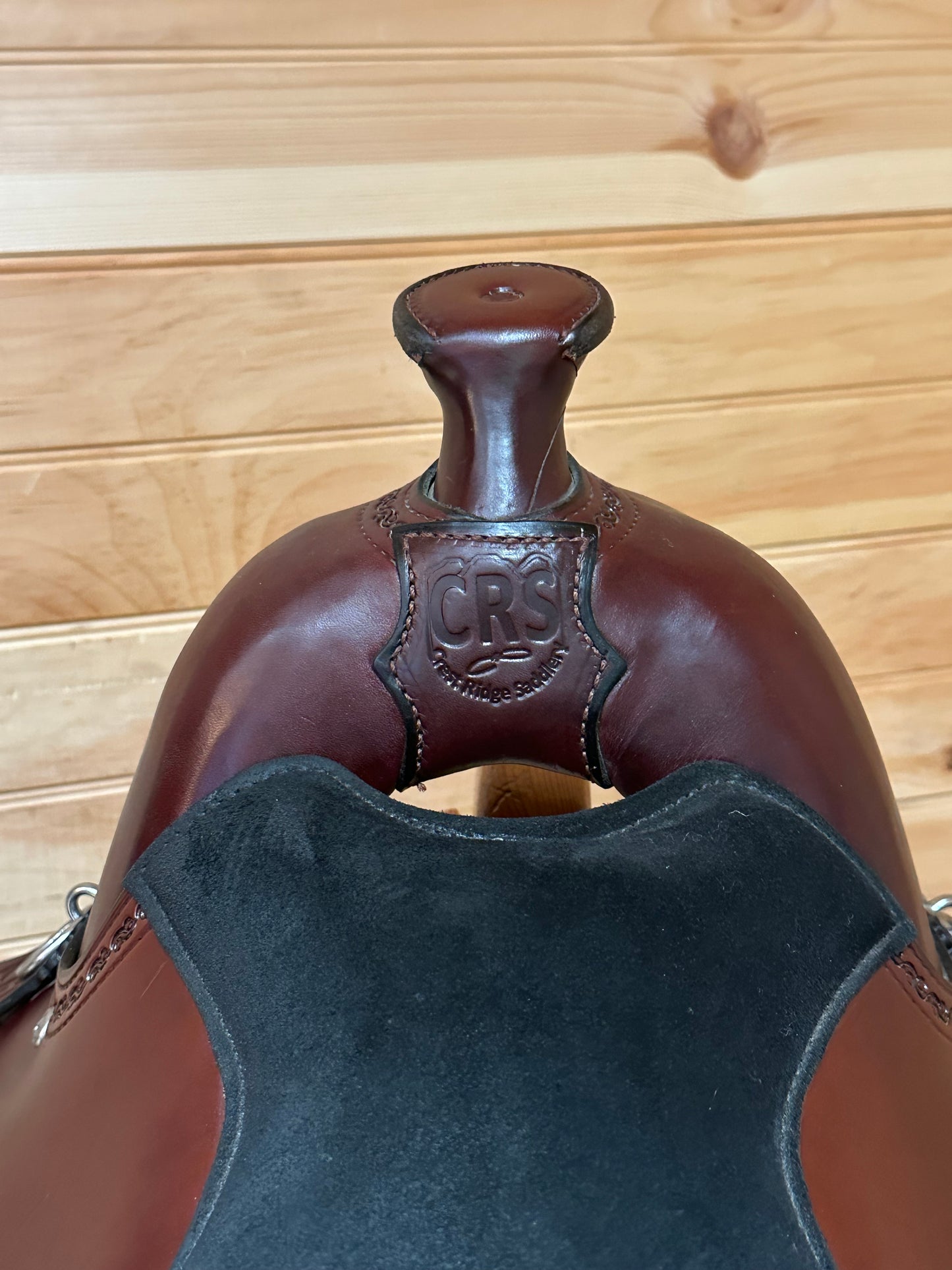 16” Crest Ridge Saddlery Sentry Lite Western Trail Saddle