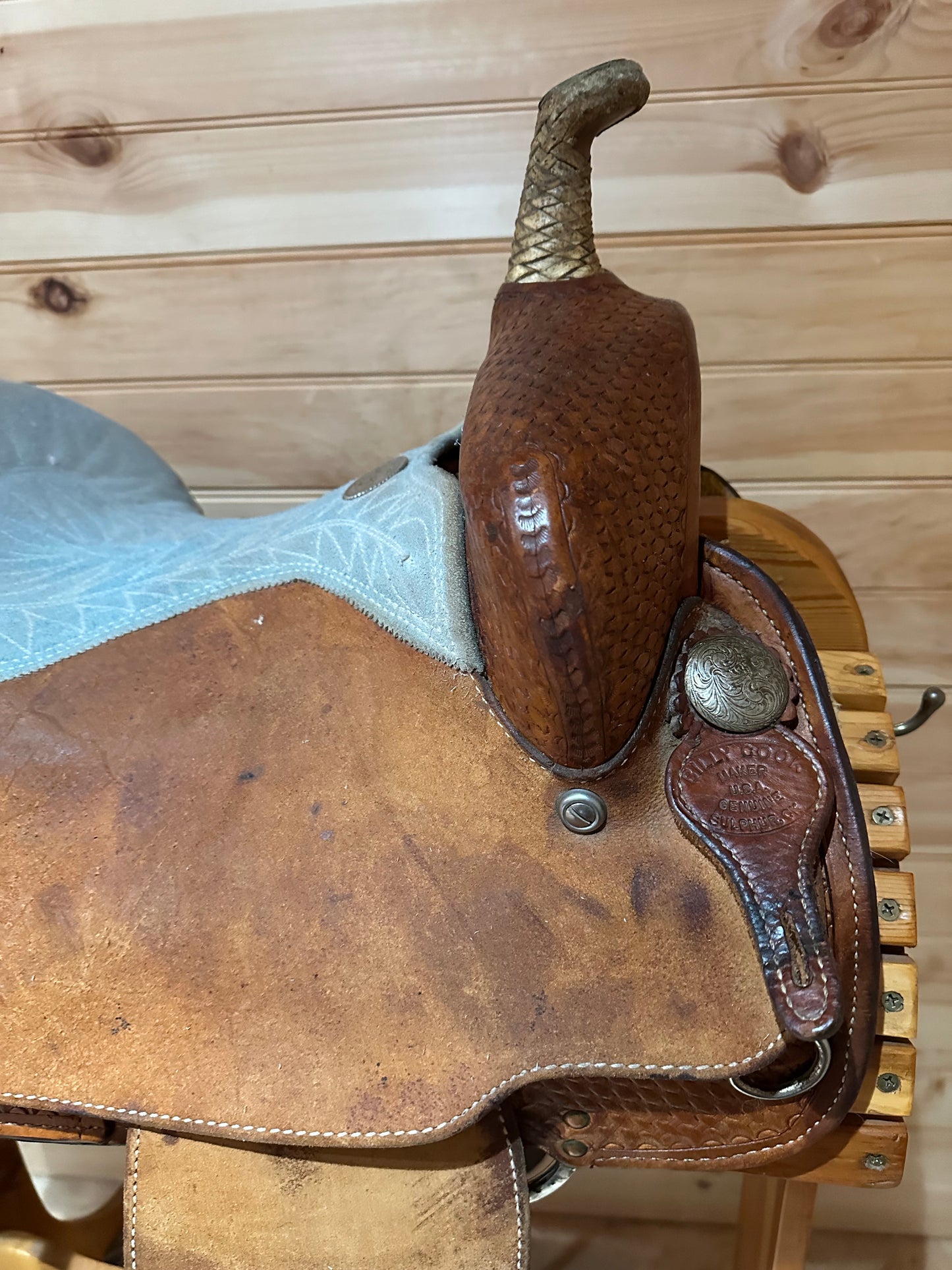 14.5” Billy Cook Maker Barrel Racing Western Saddle Model 1527