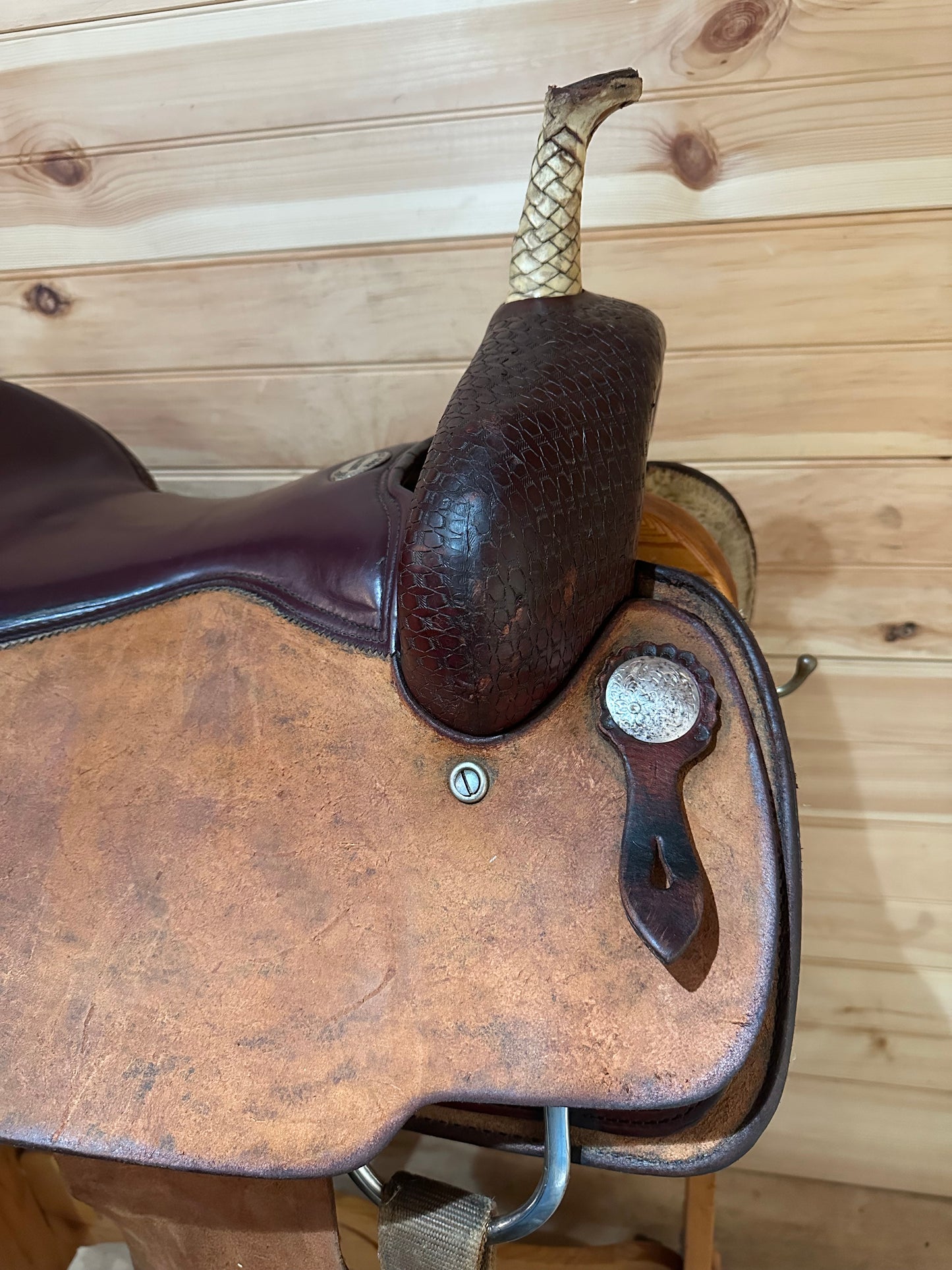 16.5” Billy Cook Cutter Western Saddle Model 432
