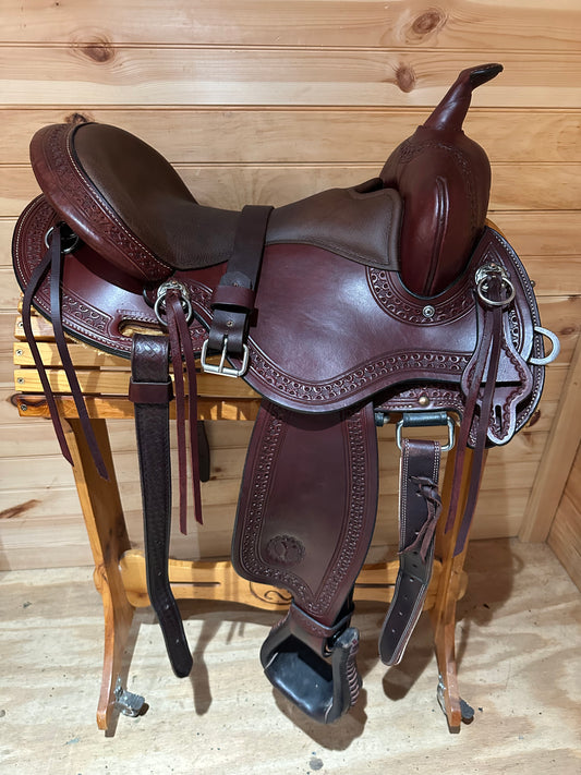 16” Circle Y Buffalo Gap Trail Western Saddle Model 2614