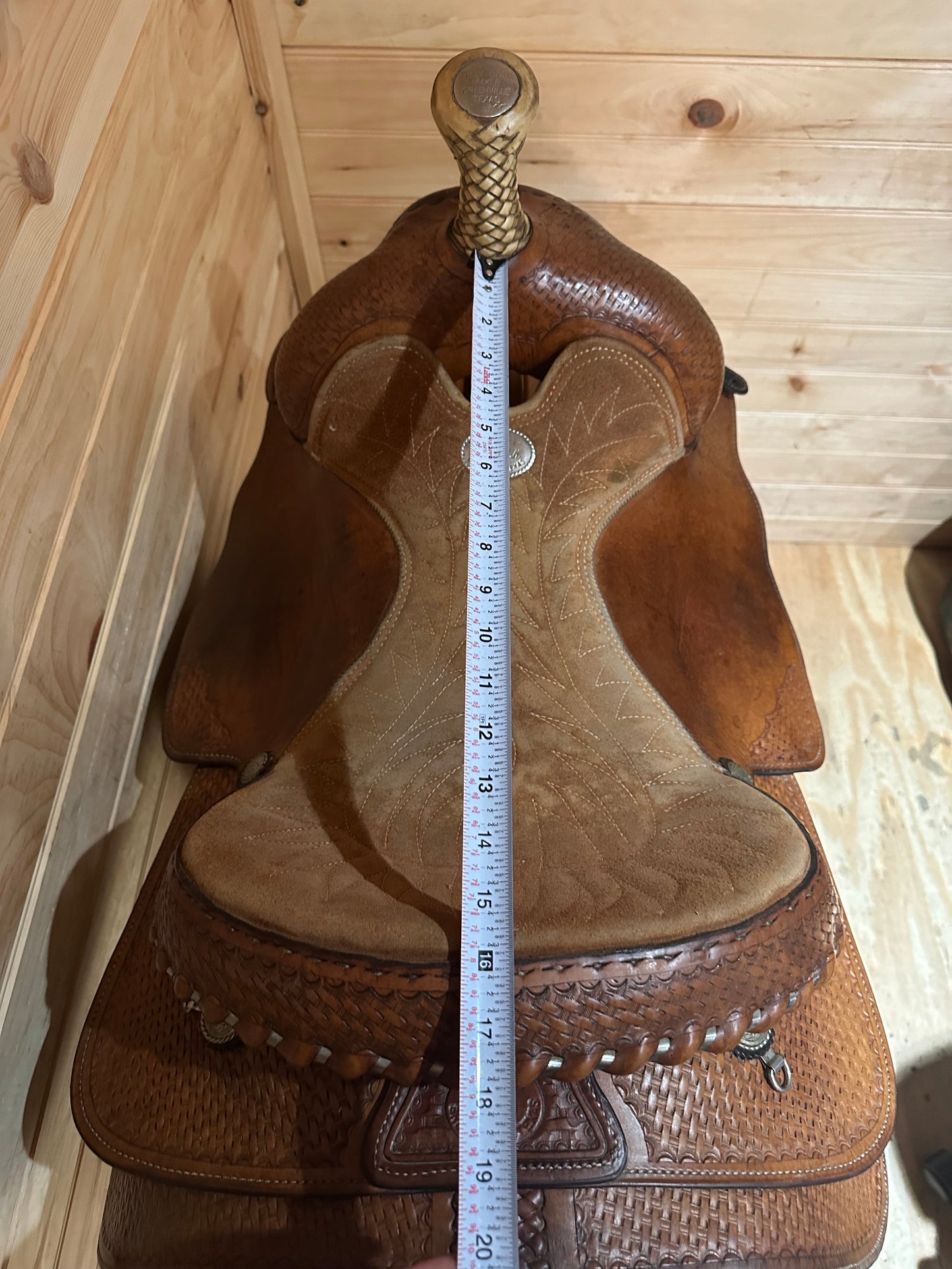 16” Billy Cook Maker Reiner Western Saddle Model 8905