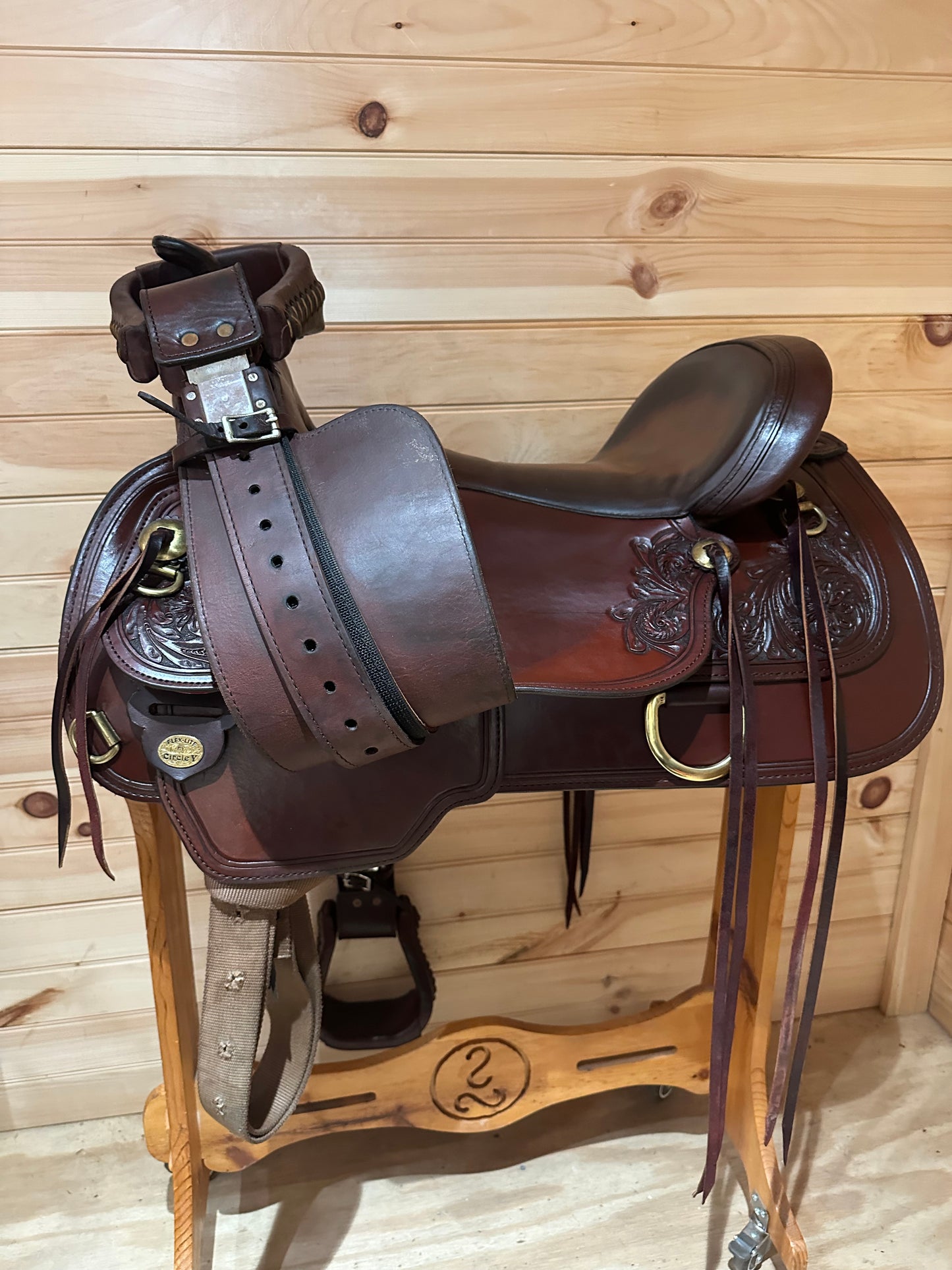 16” Circle Y Flex-Lite Park & Trail Western Saddle Model 1660