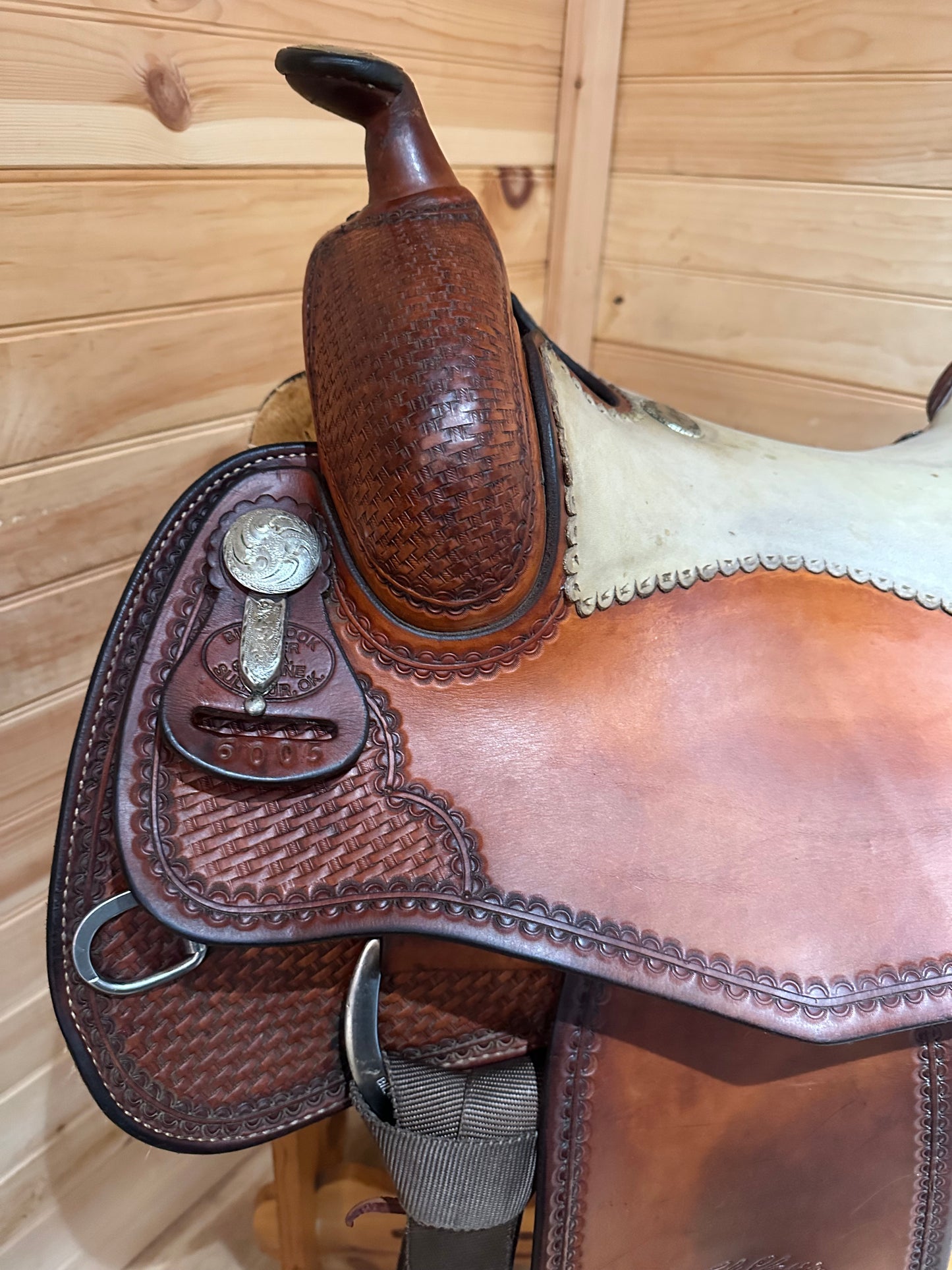 17” Billy Cook Maker Sulphur OK Reiner Western Saddle Model 6005
