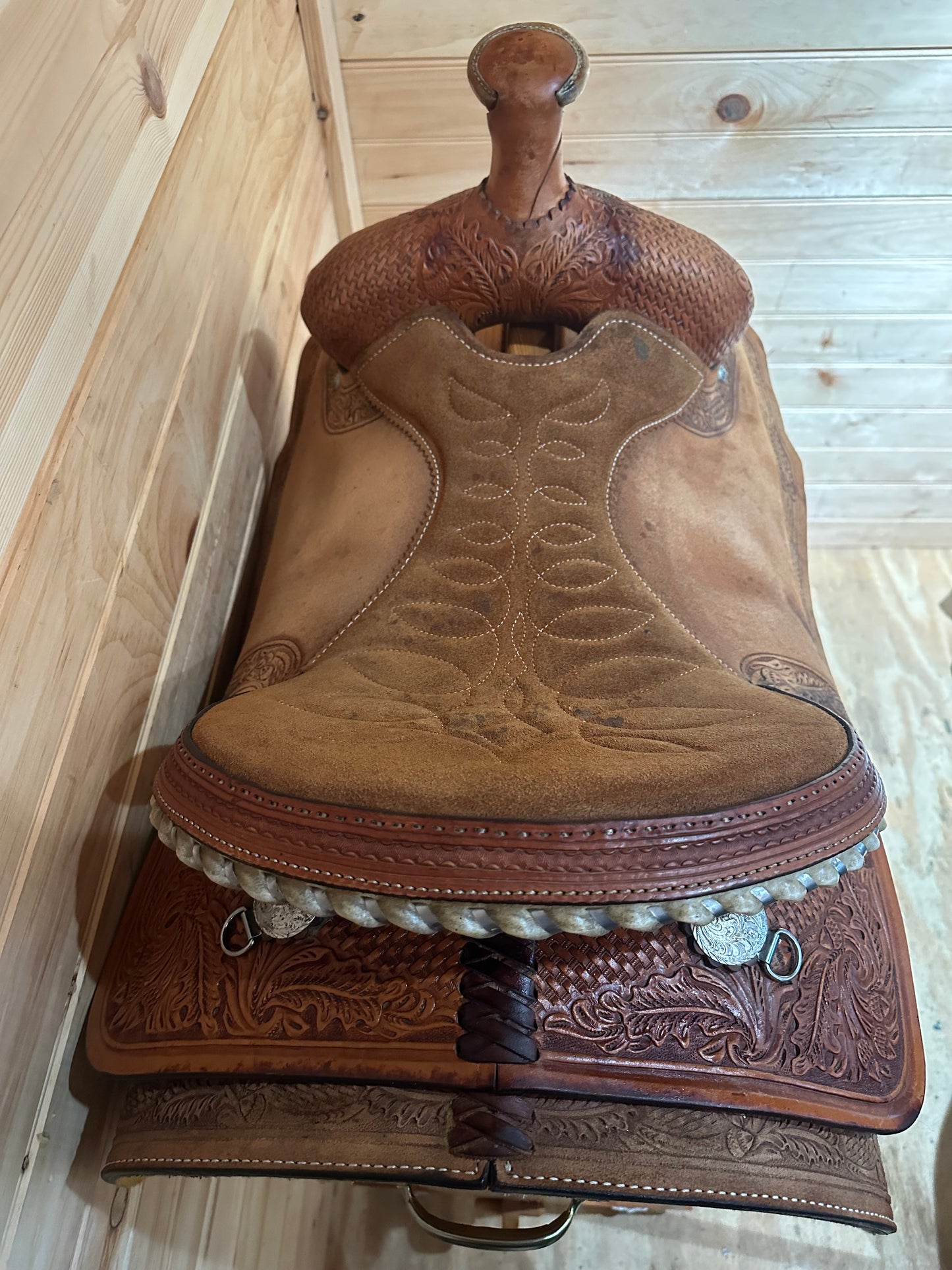 16” Circle Y Roping Western Saddle Model 1211