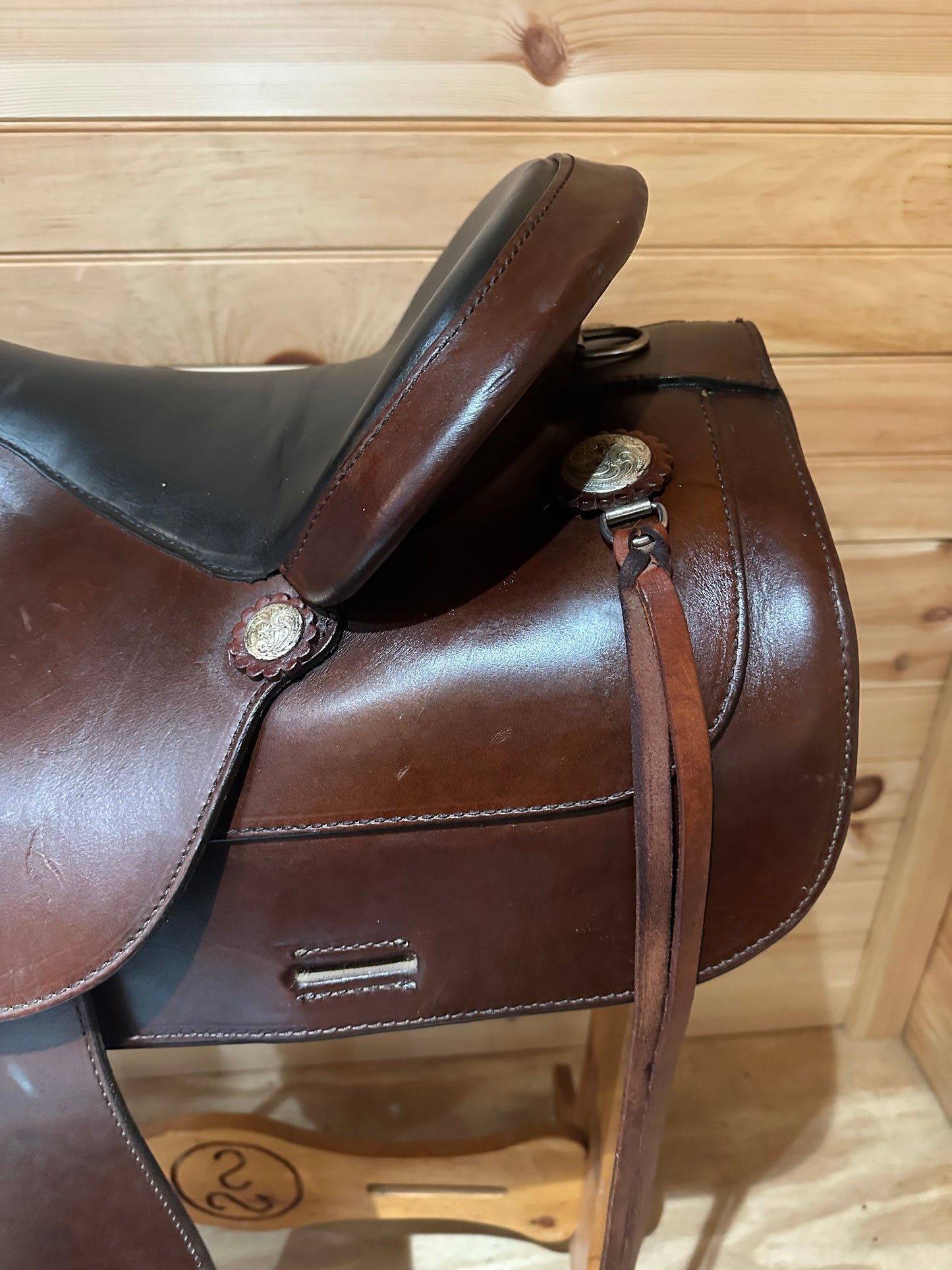 16” Tex Tan Tex-Flex Western Trail Saddle Model 08TF417C6