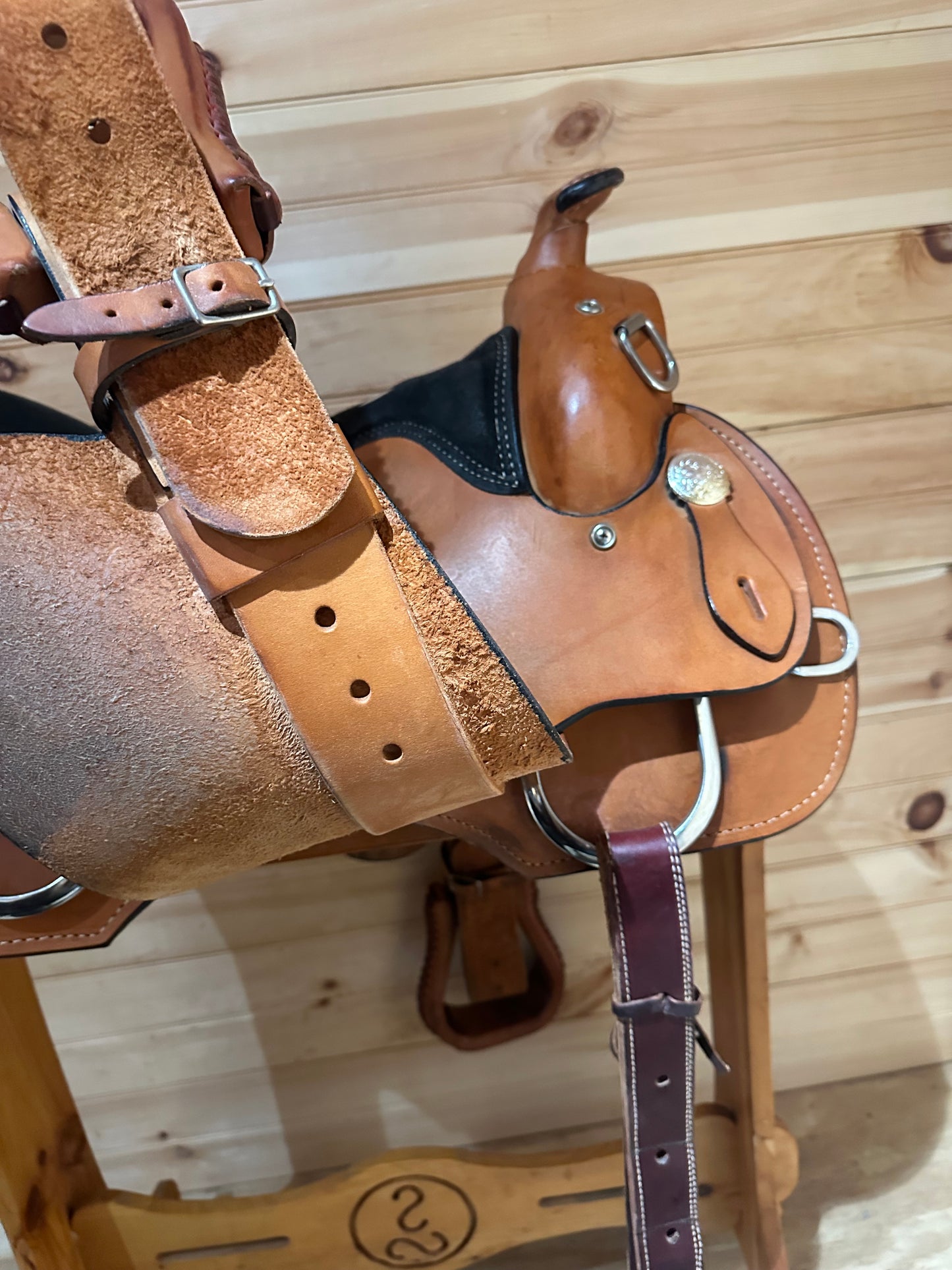 17” Rocking R Western Work Training Saddle Model 1300