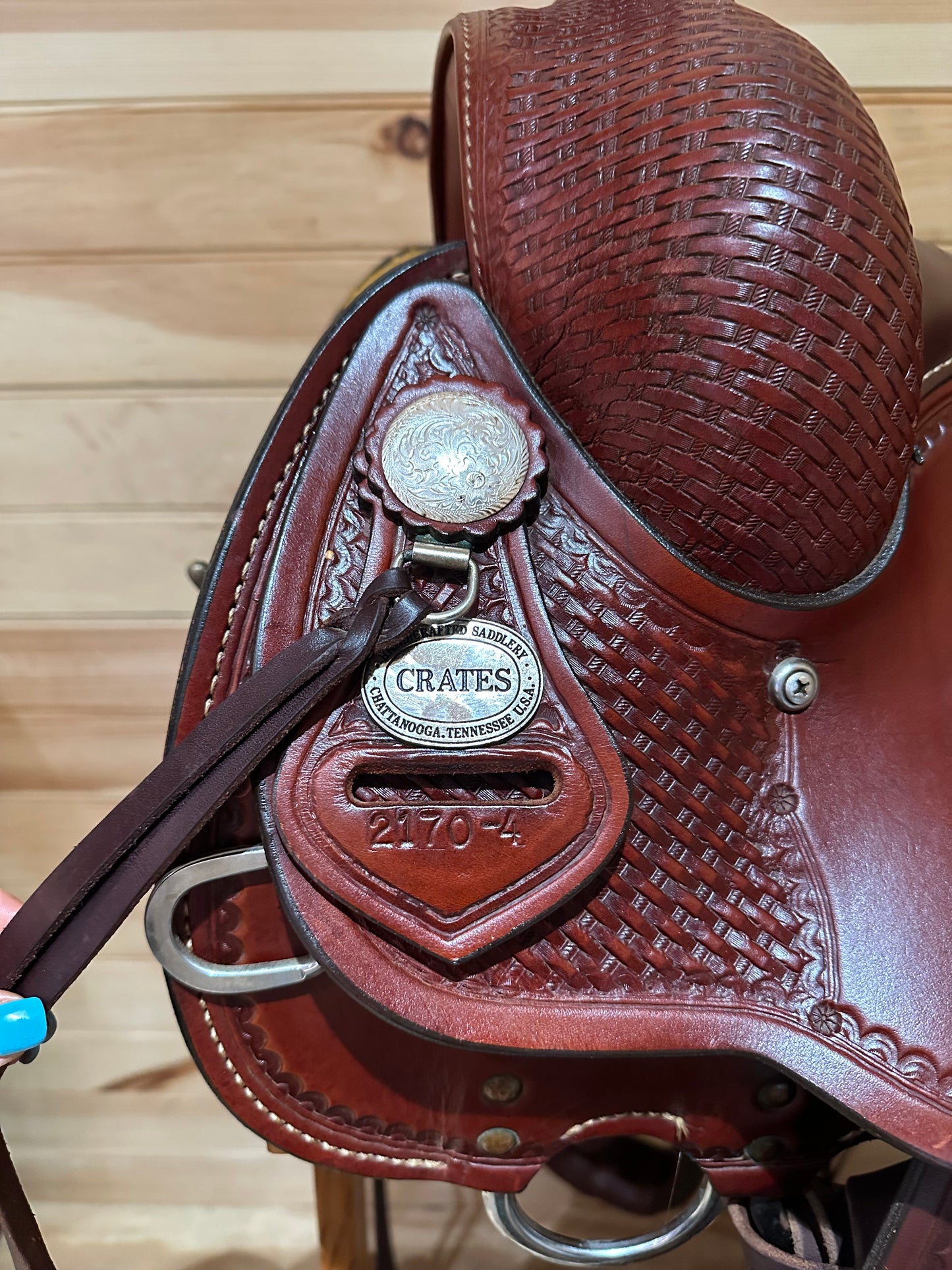 16” Crates Supreme Trail Western Saddle Model 2170-4