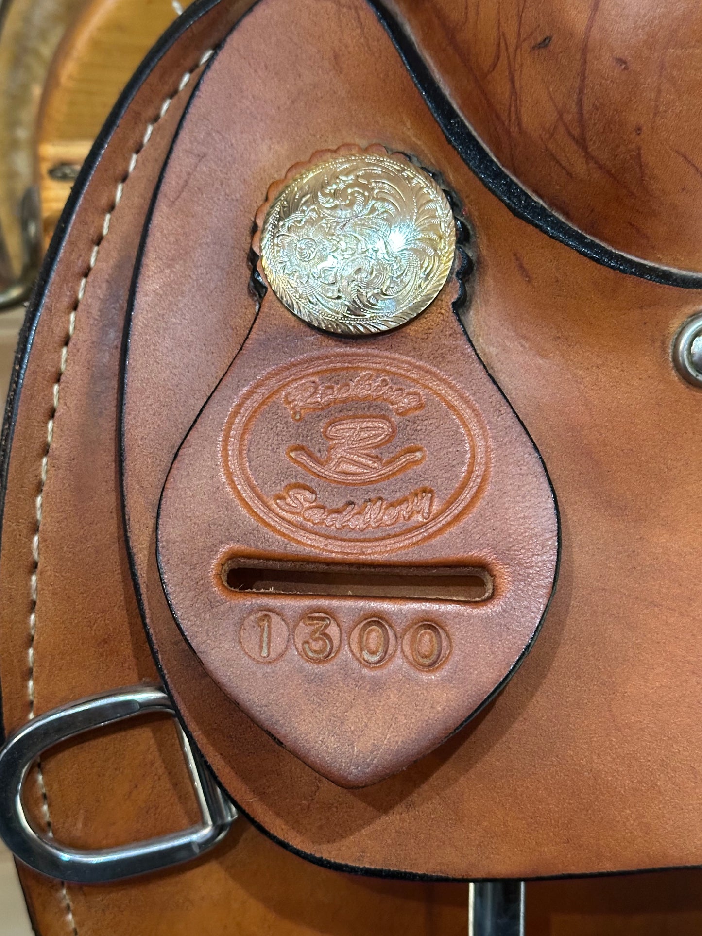 17” Rocking R Western Work Training Saddle Model 1300