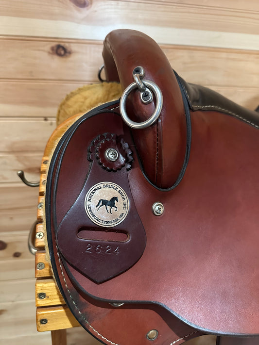 16.5” National Bridle Shop Gaited Endurance Saddle Model 2624