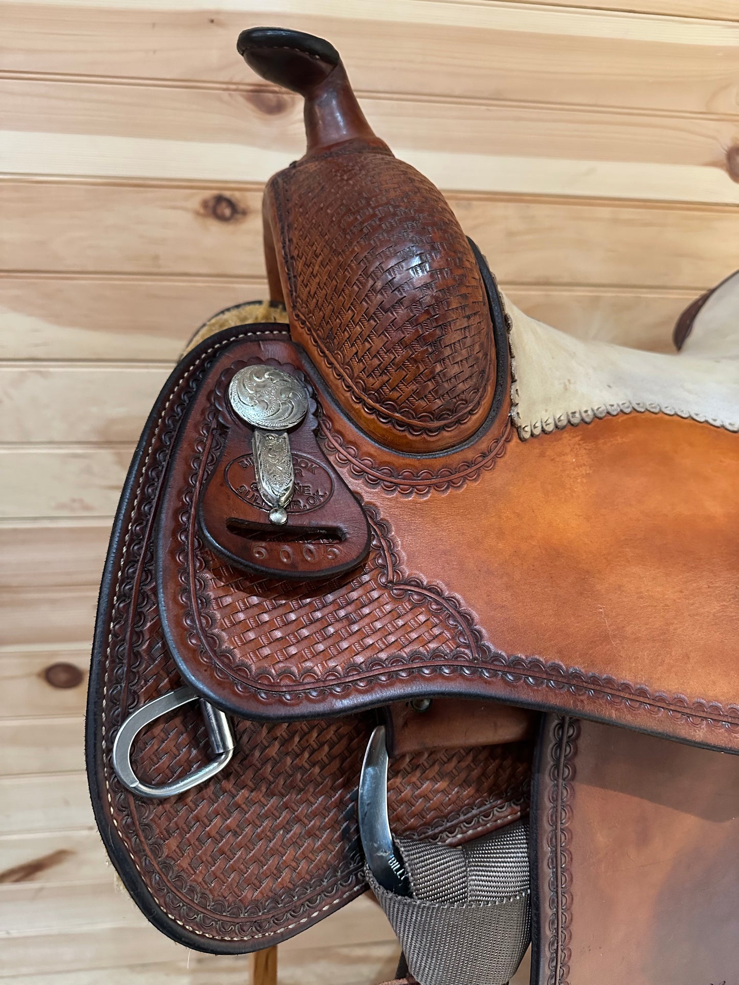 17” Billy Cook Maker Sulphur OK Reiner Western Saddle Model 6005