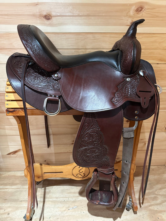 16” Circle Y High Horse Oyster Creek Trail Western Saddle Model 6808