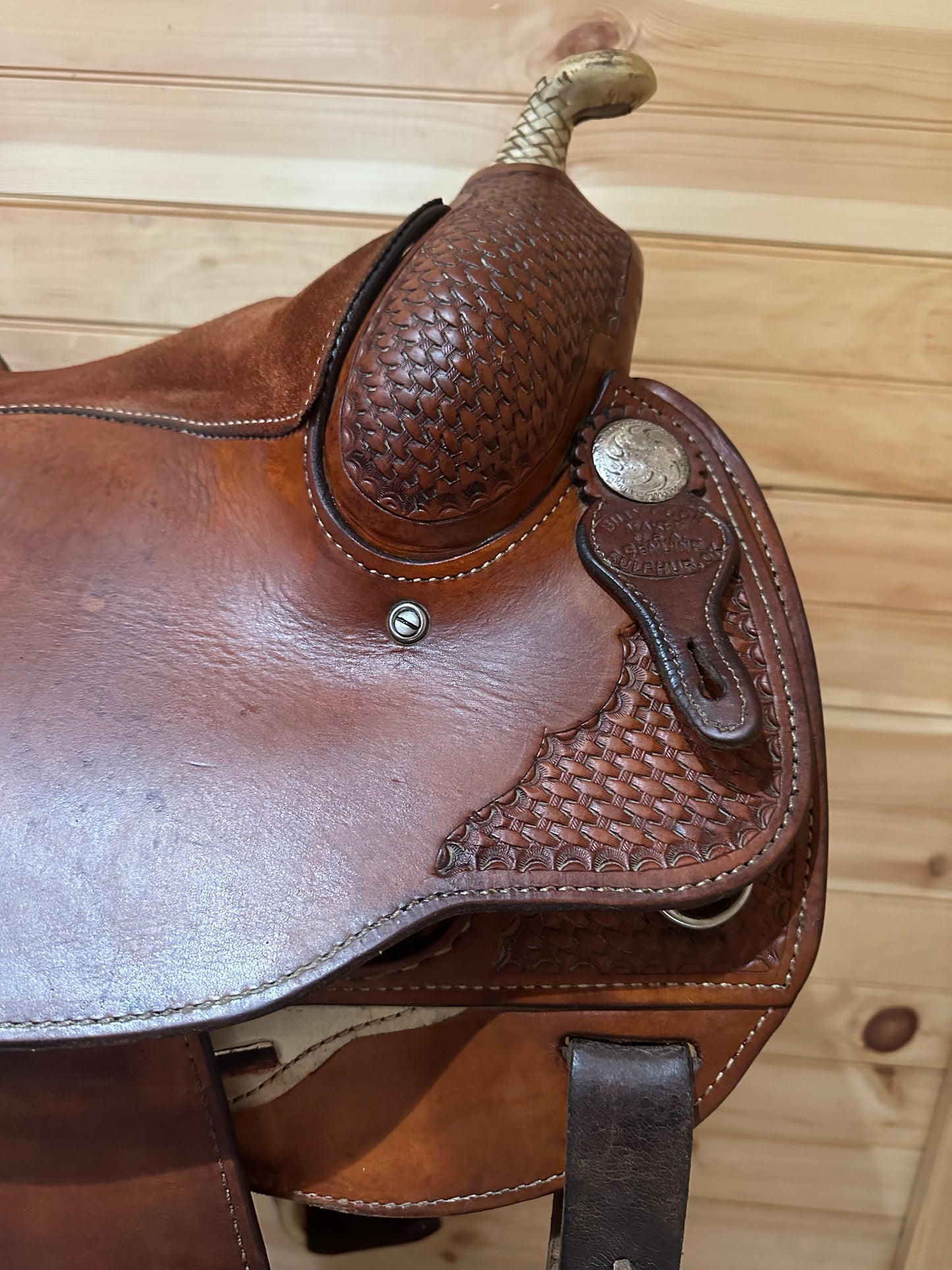 16” Billy Cook Maker Reiner Western Saddle Model 8907