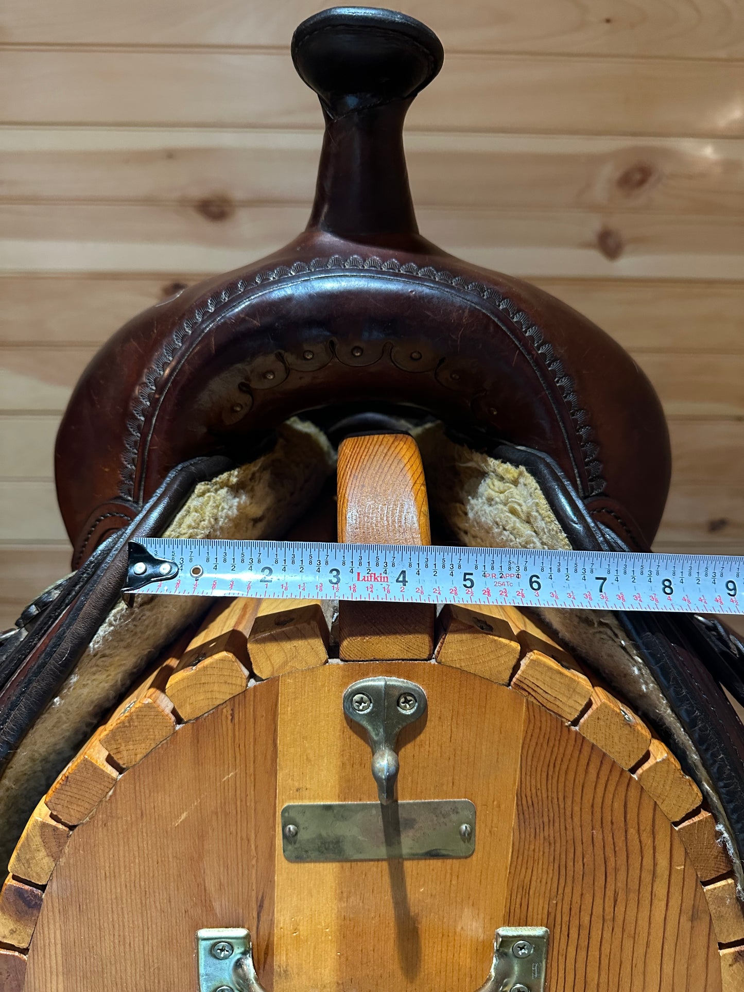 16” Circle Y Topeka Flex-Lite Western Trail Saddle Model 1551