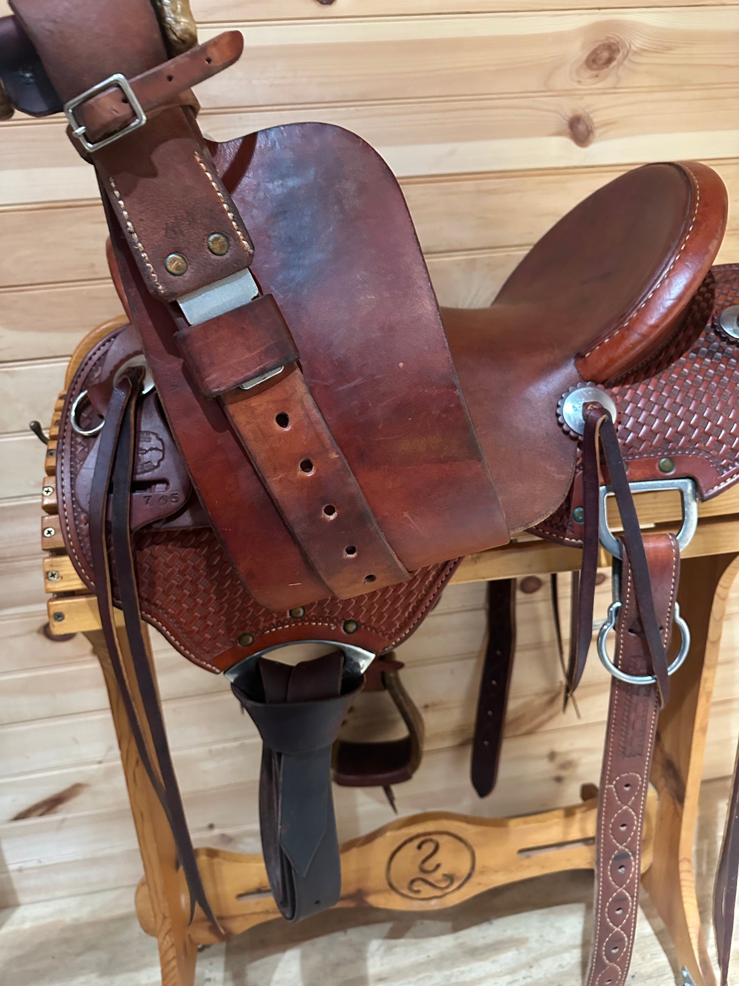 15” McCall Wade Trail Western Saddle 496-705