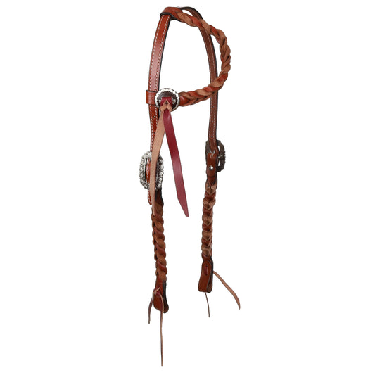Heritage Braided Medium Oil Ring One Ear Headstall and Breastcollar Tack Set