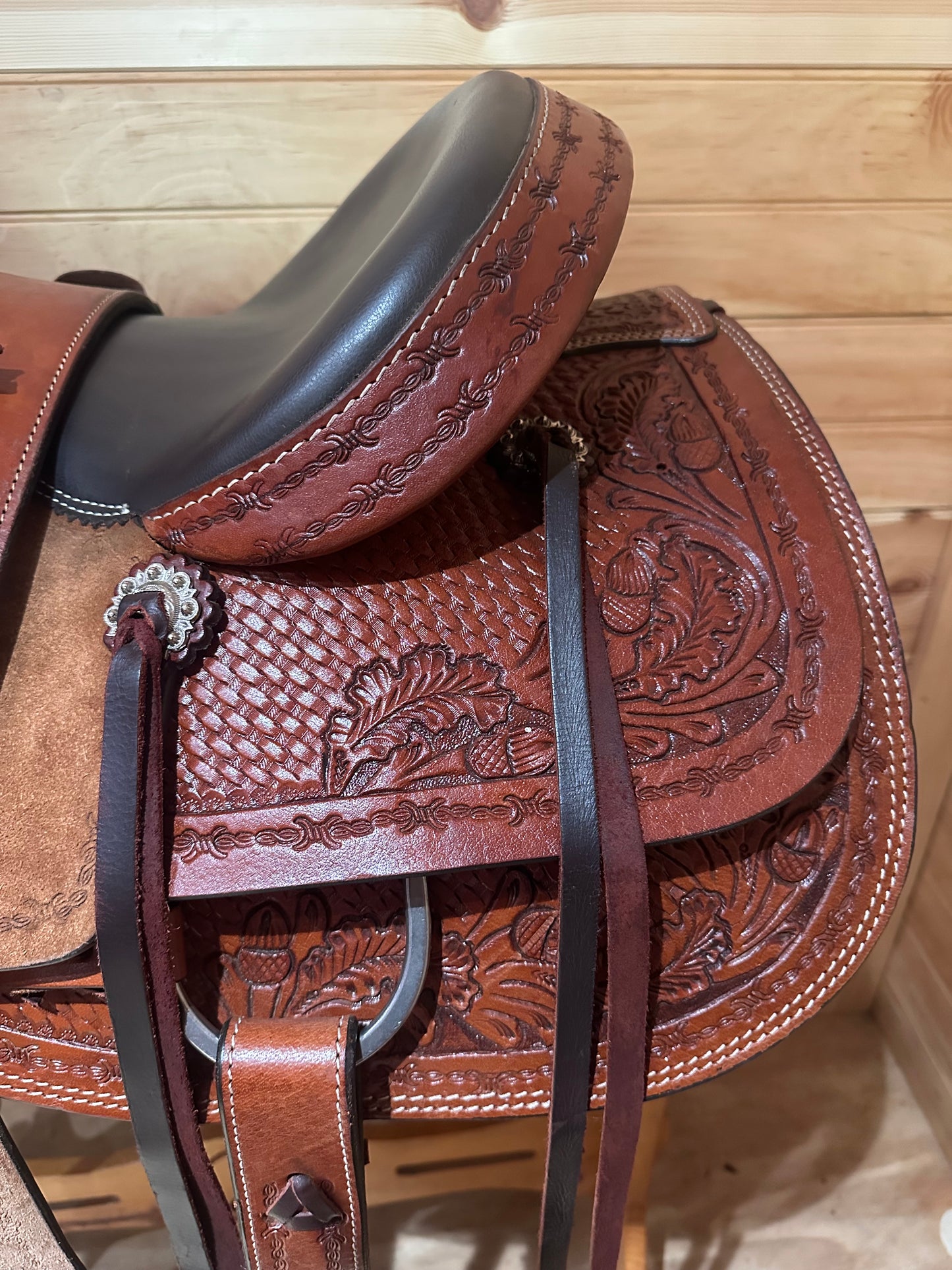 15” Silver Royal Round Rock All Around Western Saddle