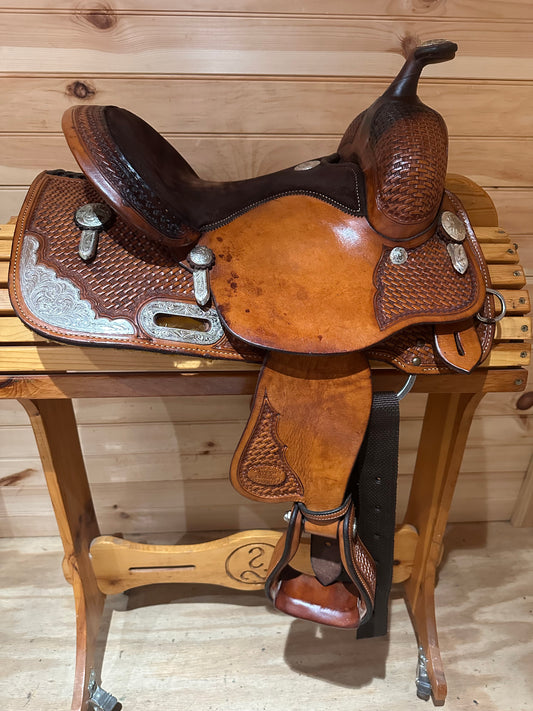 12” Billy Cook Maker Youth Western Show Saddle Model 3295