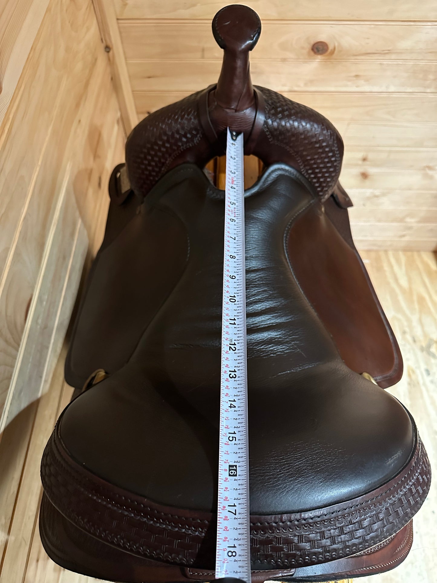 17” Big Horn Tennessee Walking Horse Trail Saddle Model 1700