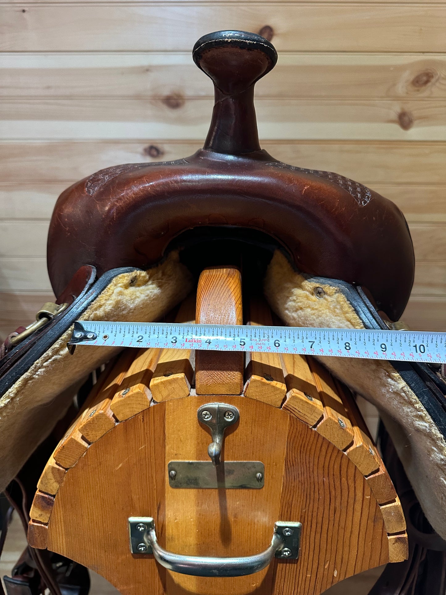 17.5” Big Horn Draft Western Saddle Model 1683
