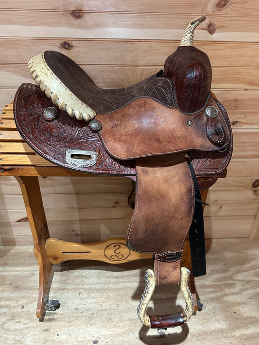 14” Saddlesmith Barrel Racing Saddle Model 22543.1