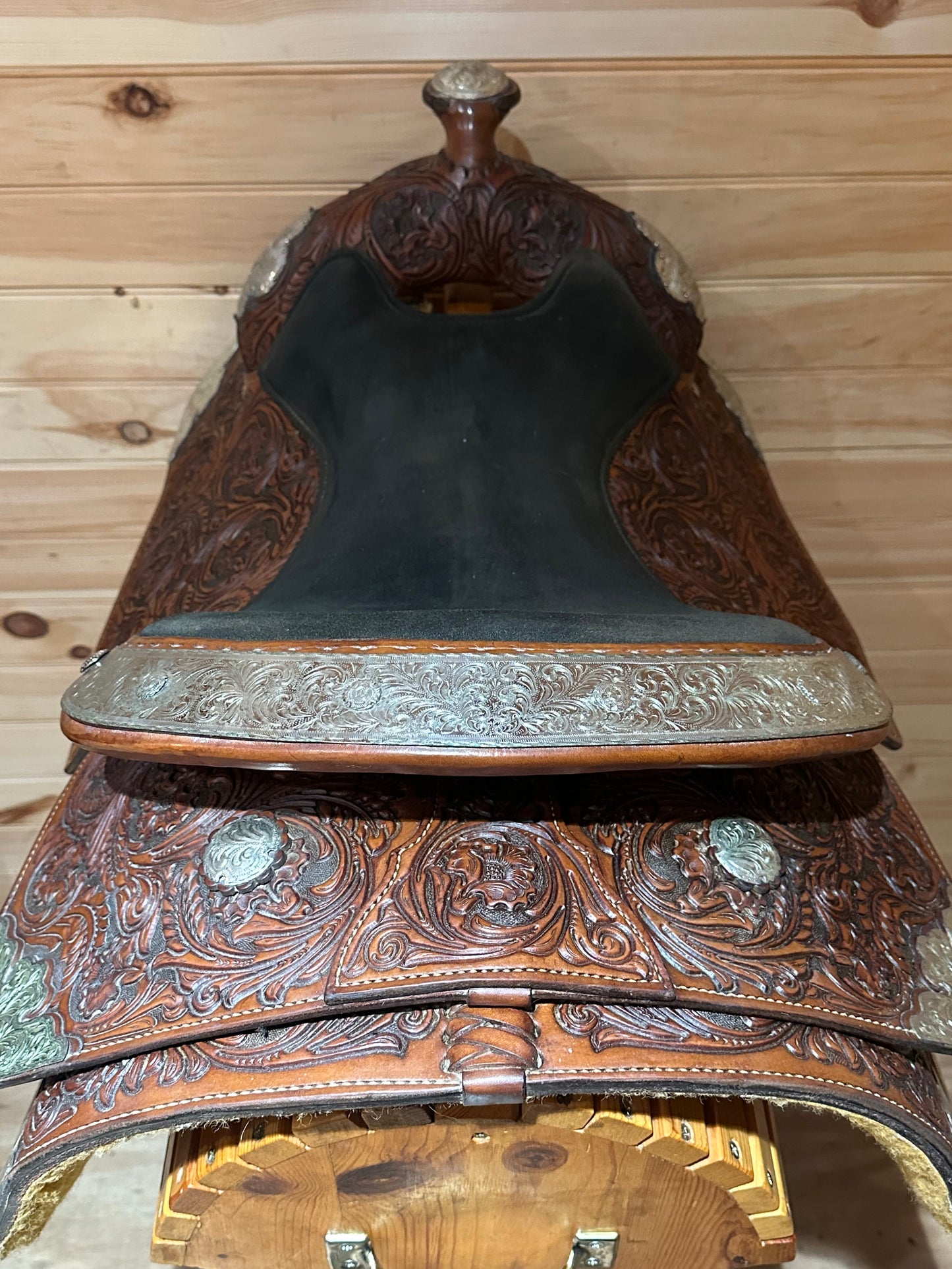 16” Reinsman Silver Series Western Show Saddle