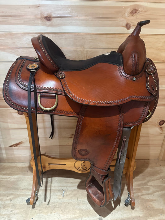 16” Tex Tan Tex-Flex Western Trail Saddle Model 08-TF408-6