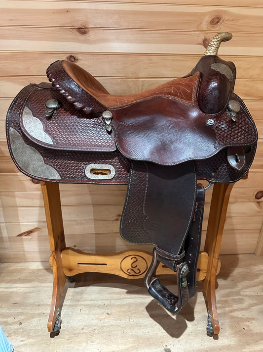 16” Billy Cook Maker Equitation Western Pleasure Saddle Model 8915