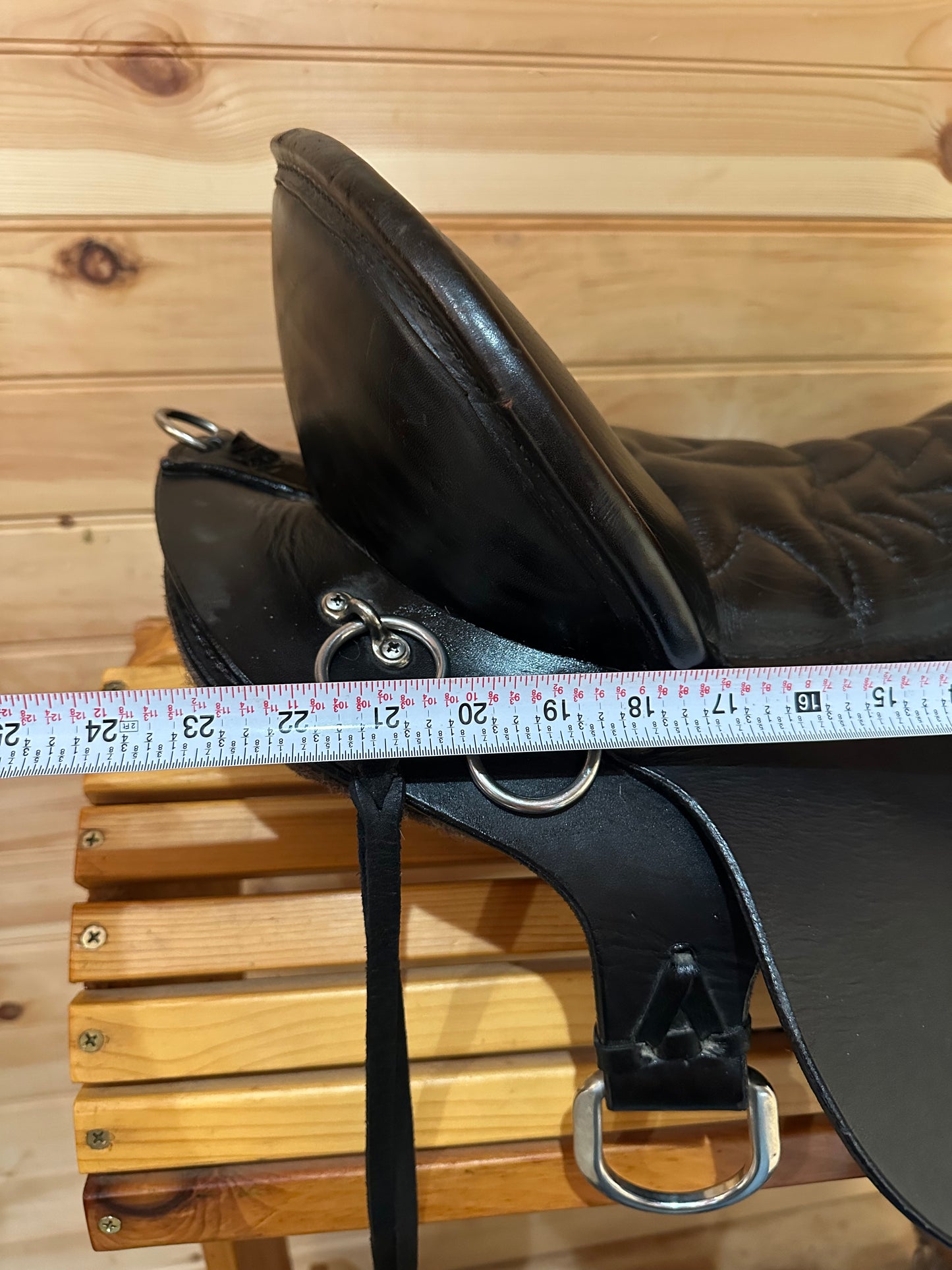 16.5” Tucker Black Mountain Western Trail Saddle Model 261