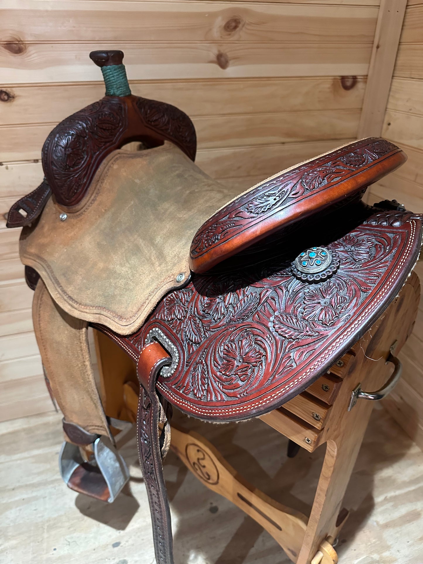 16.5” Loredo Saddle Co Western Ranch Saddle