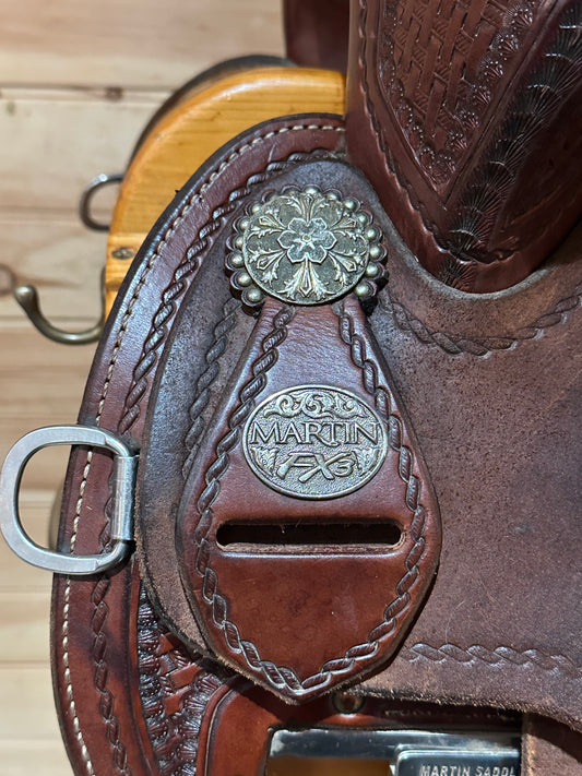 14.”5” Martin FX3 Barrel Racing Saddle Model (2016)
