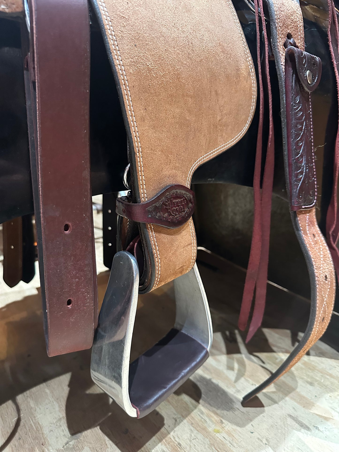 15”, 16” SILVER ROYAL CHANDLER WESTERN ROPING SADDLE MODEL 1035