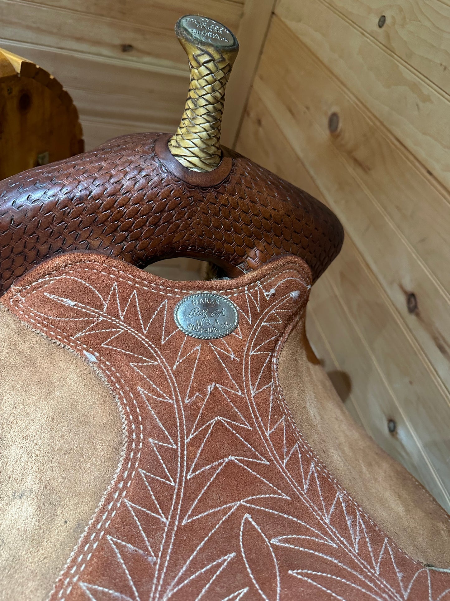 14” Billy Cook Maker Sulphur, OK Barrel Racing Saddle Model 1527
