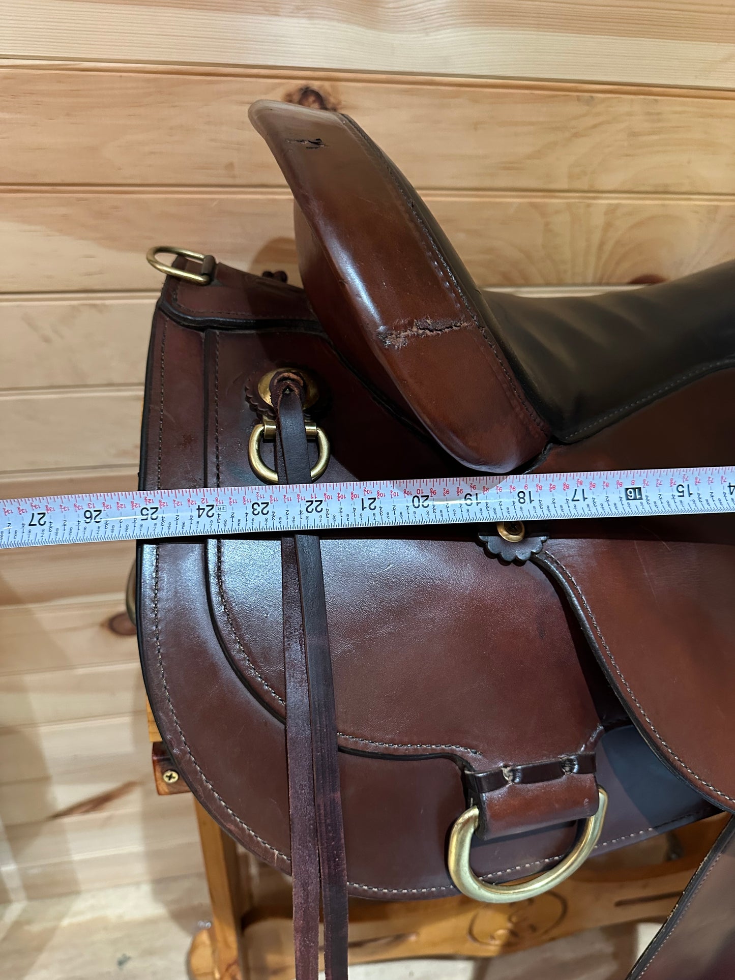 15” Circle Y Flex-Lite Western Trail Saddle Model 1650