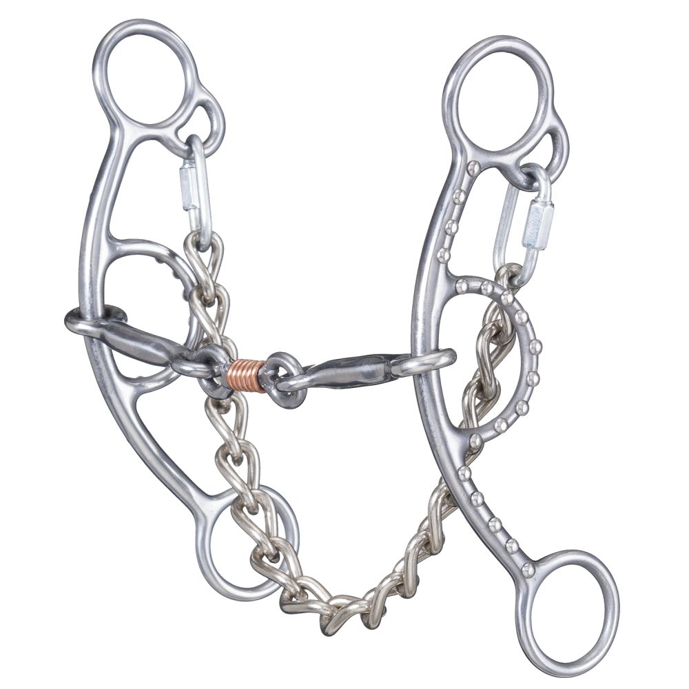 Tough1 Sweet Iron 3-Piece Short Shank Gag Snaffle