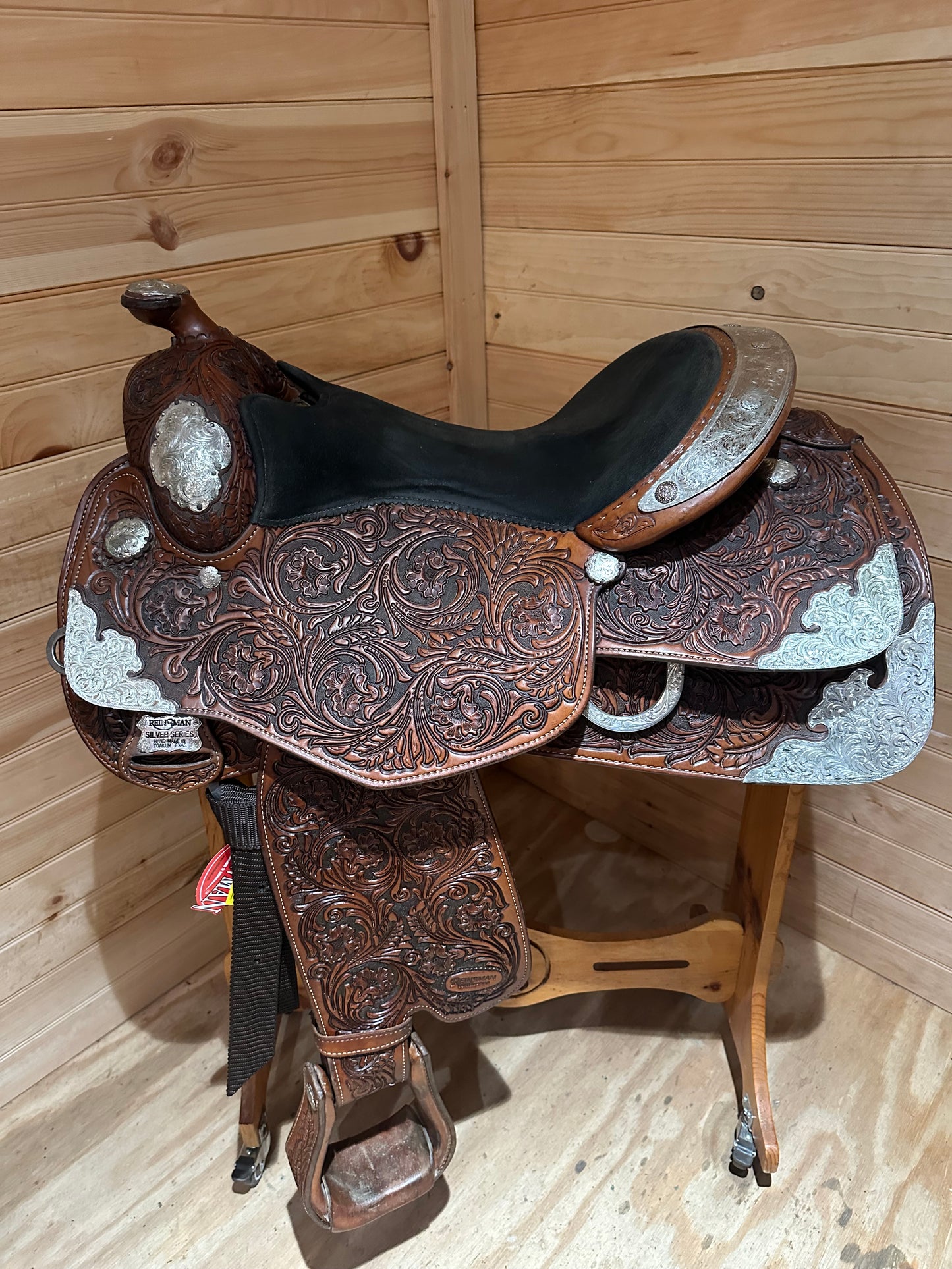 16” Reinsman Silver Series Western Show Saddle