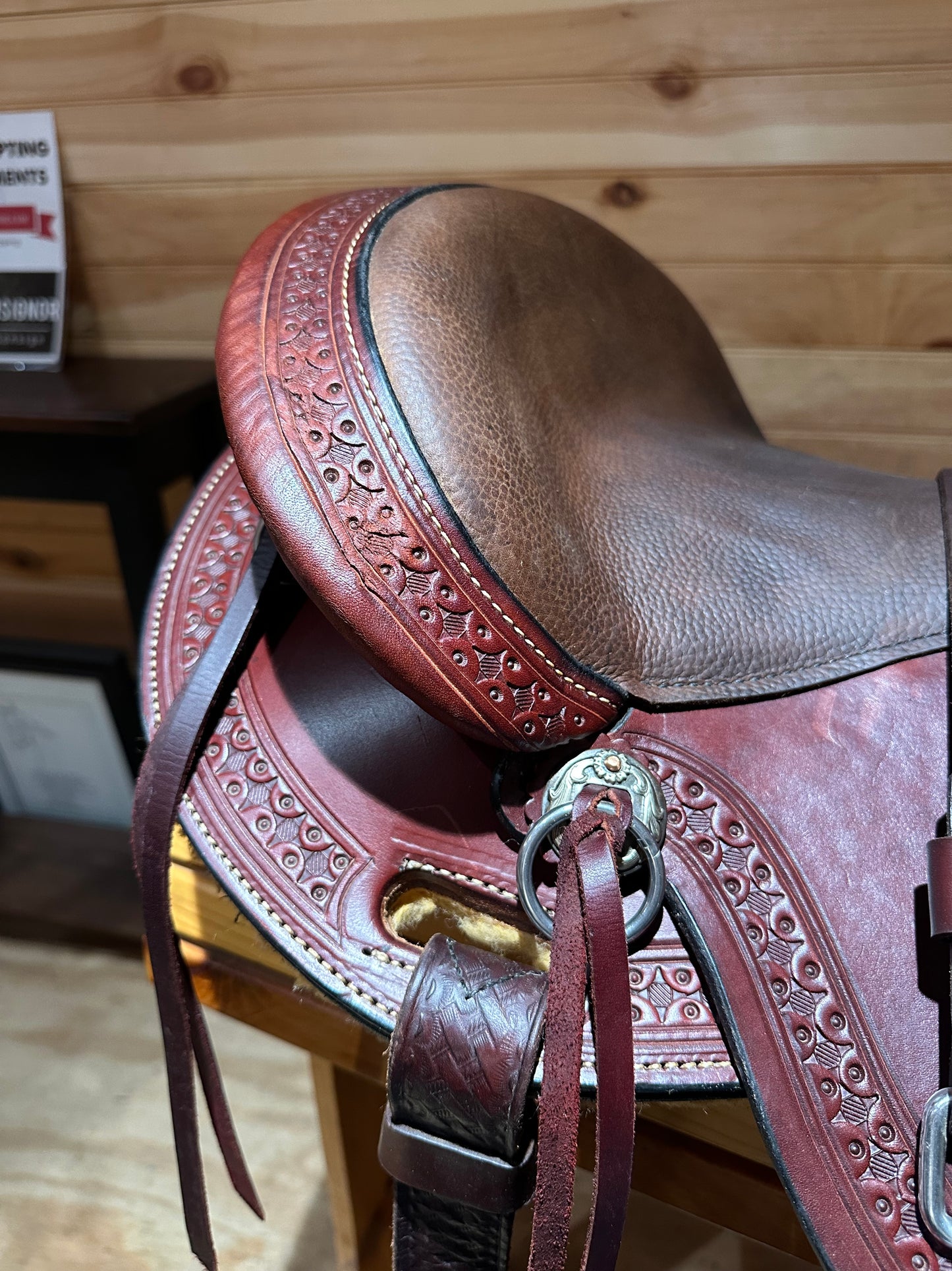 16” Circle Y Buffalo Gap Trail Western Saddle Model 2614