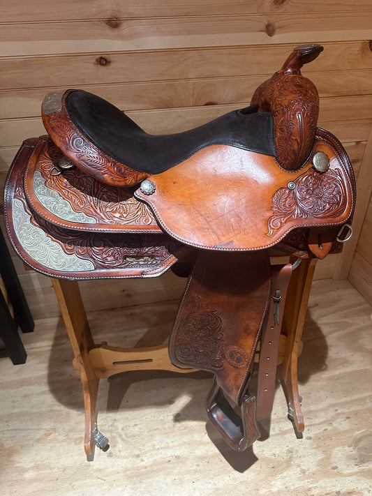 16” Circle Y Western Show Saddle Model 2364