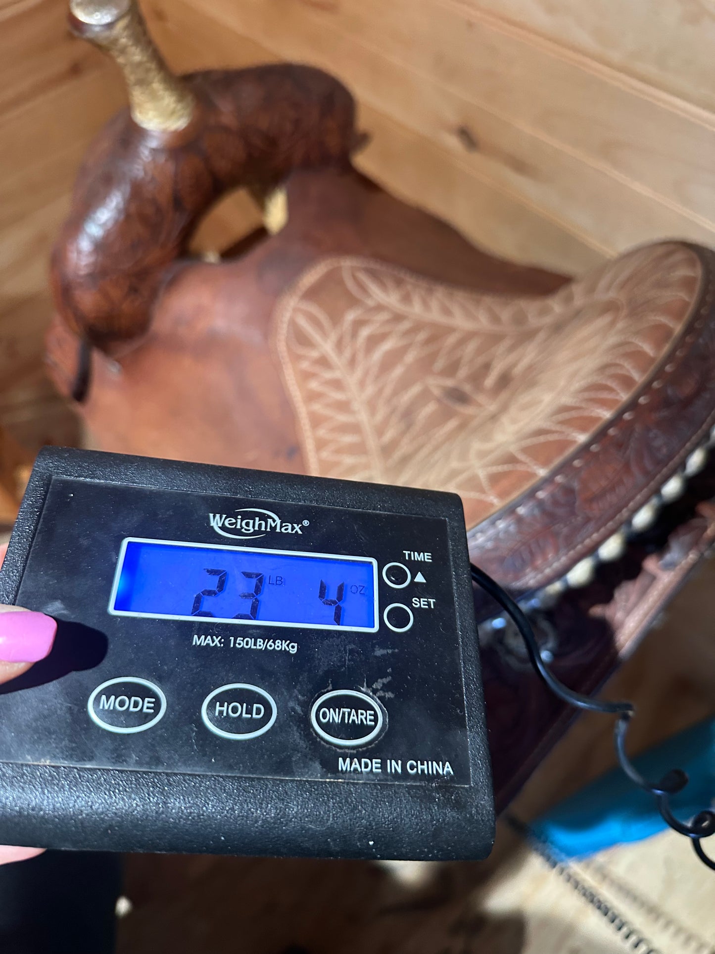 14” Billy Cook Maker Classic Barrel Racing Saddle Model Sulphur OK 2031