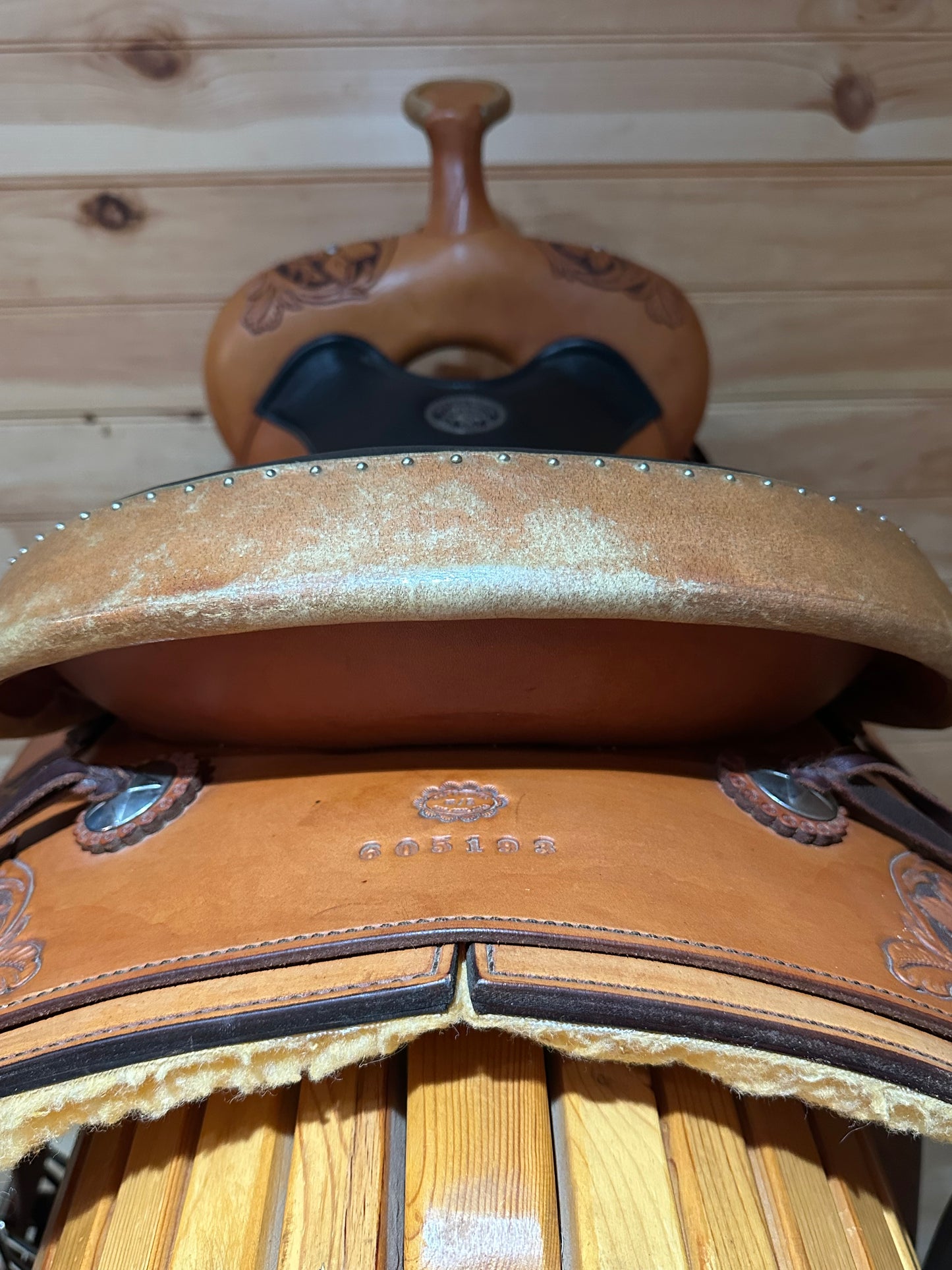 15” Pikes Peak Saddlery Custom Bob Brenner Western Trail Saddle