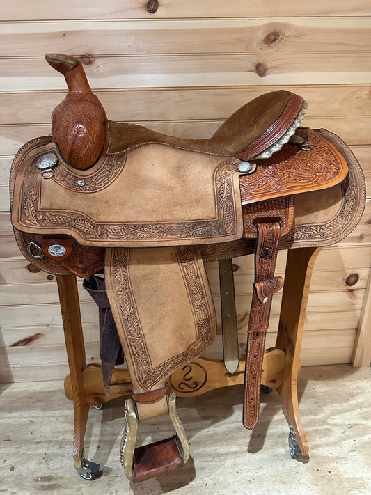 16” Circle Y Roping Western Saddle Model 1211
