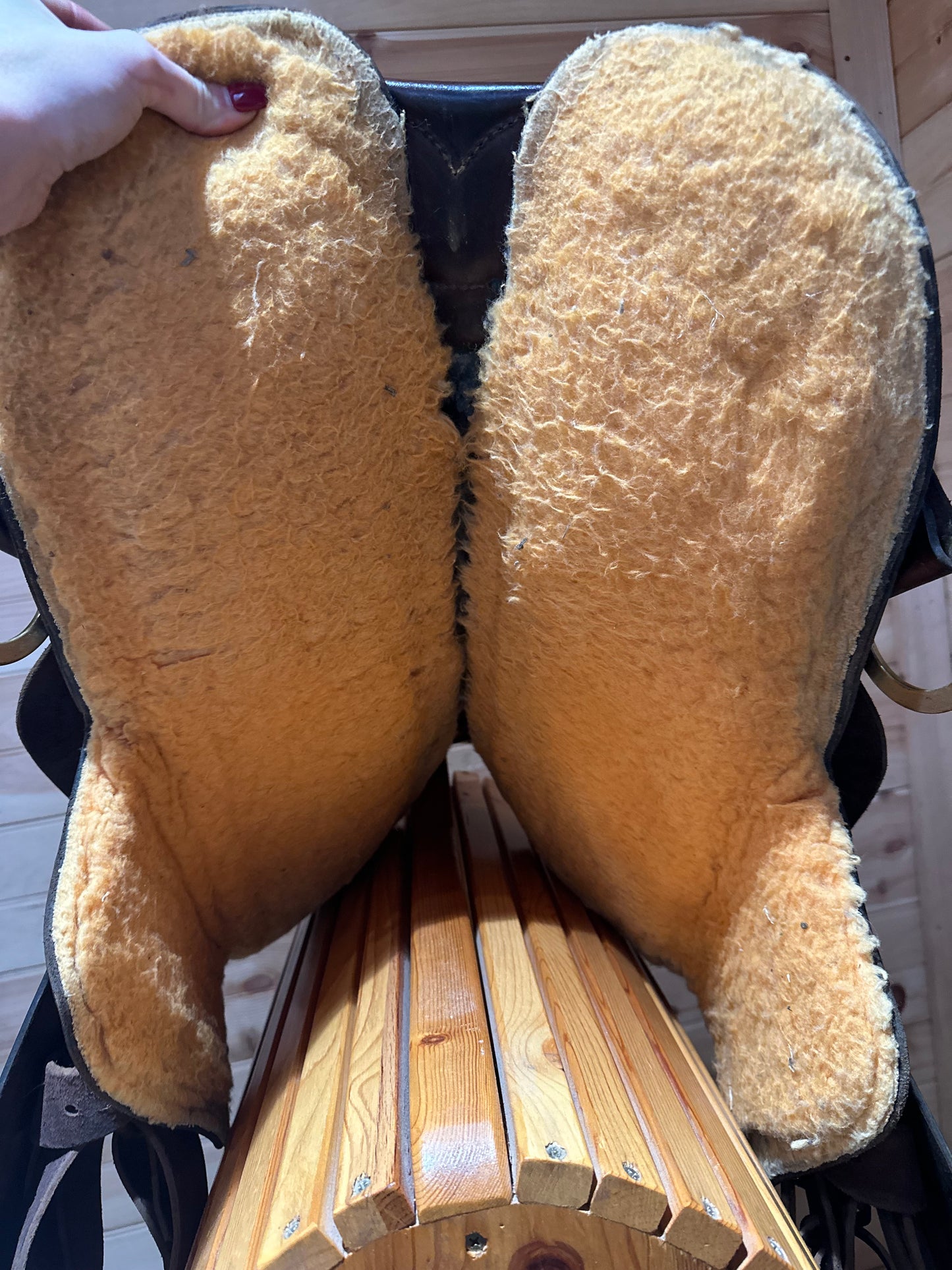 17” Imus 4 Beat Gaited Western Trail Saddle