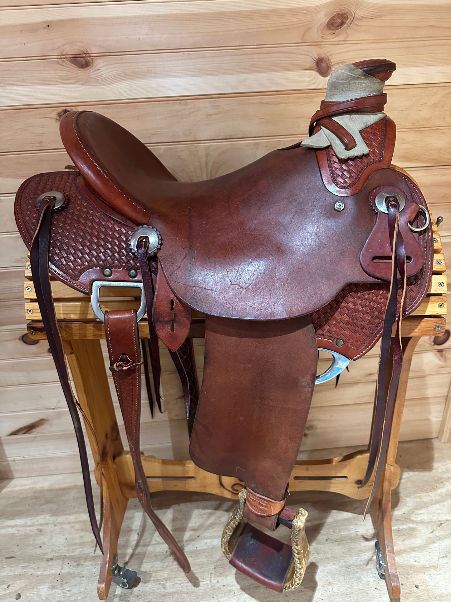 15” McCall Wade Trail Western Saddle 496-705