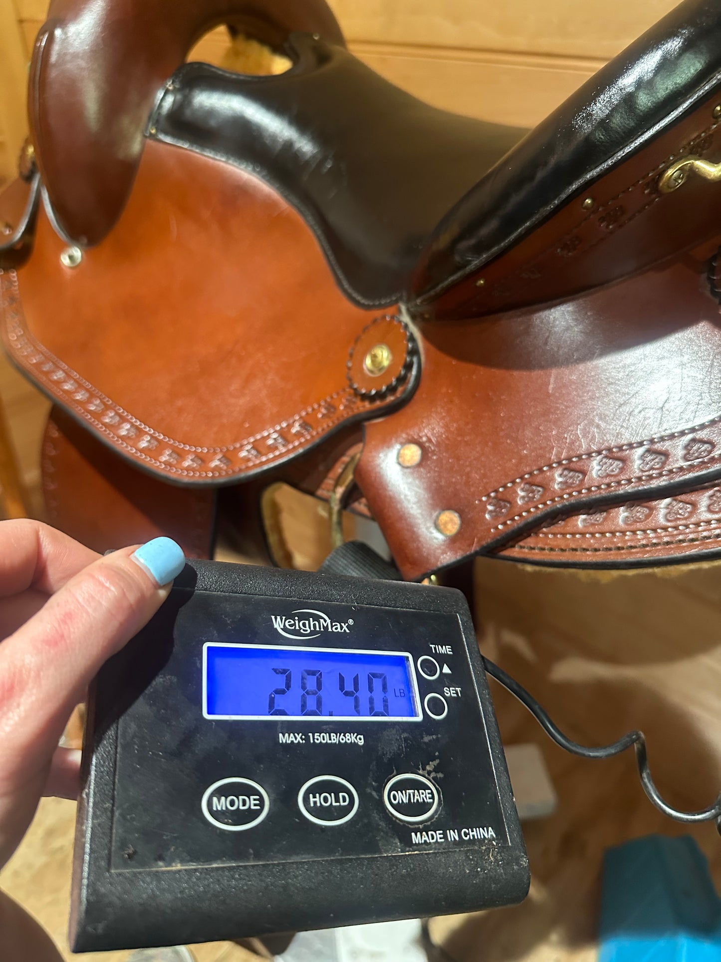 16” Imus 4Beat Gaited Western Trail Saddle