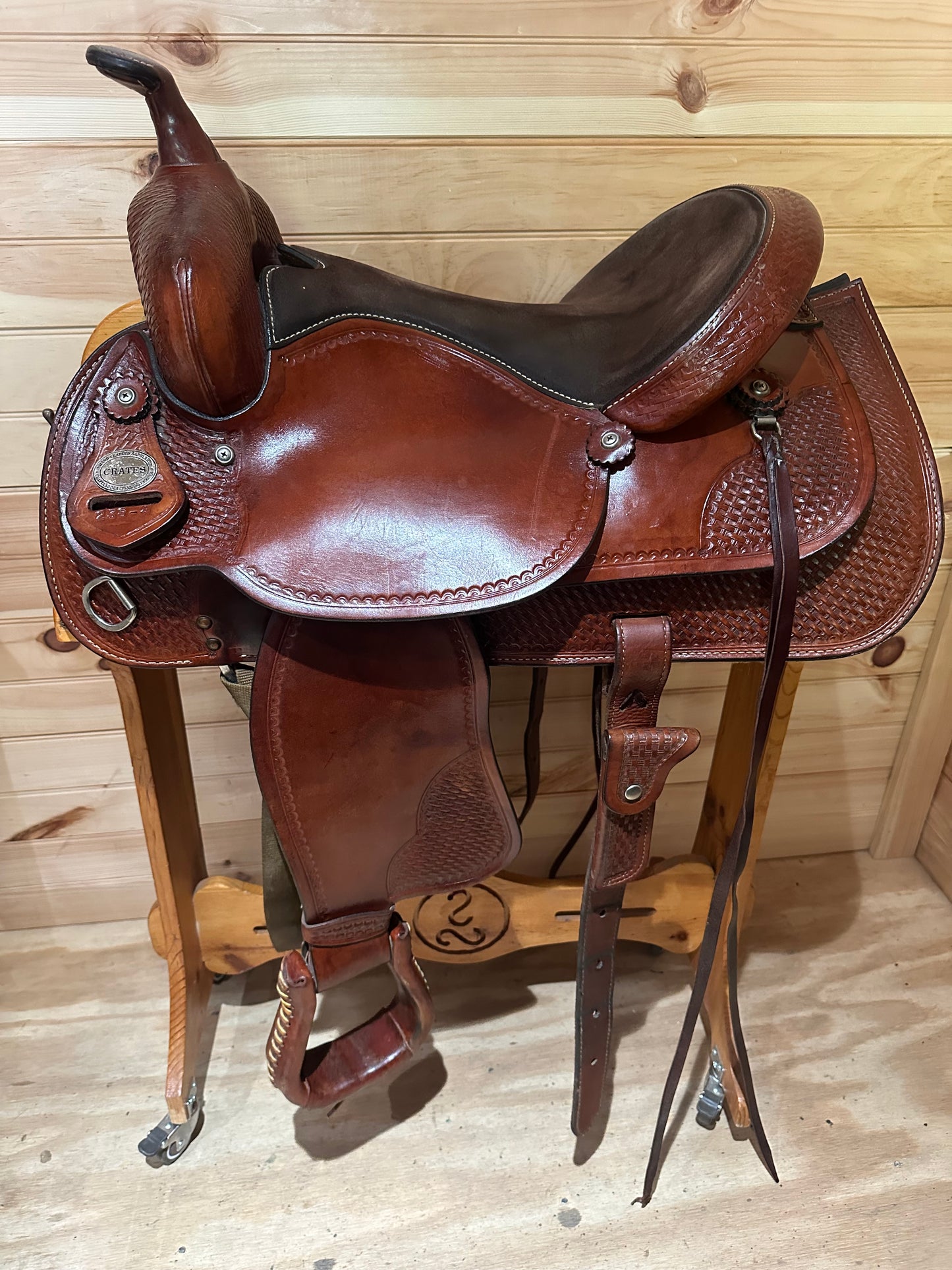 16” Crates Western Trail Saddle Model 238-4