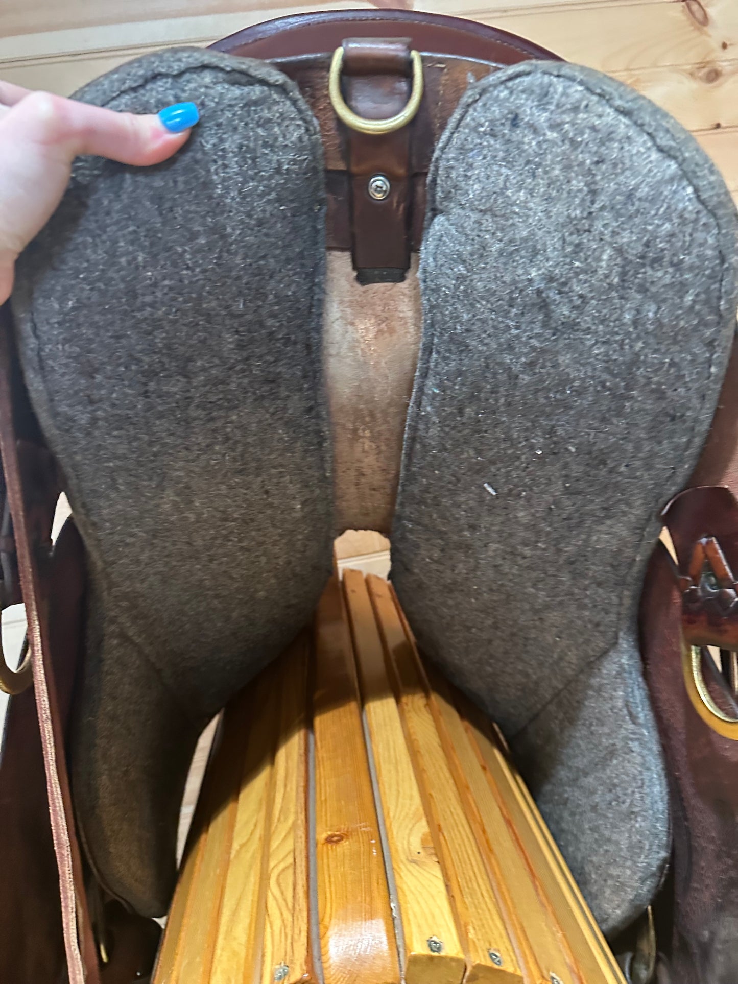 17.5” Tucker River Plantation Endurance Trail Saddle Model 136