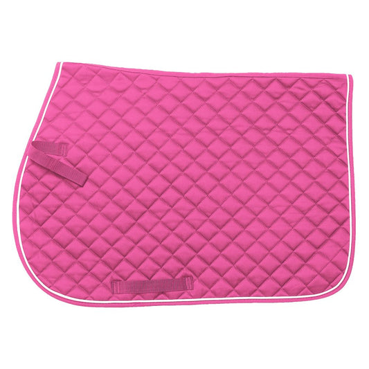 Equitare Square Quilted Cotton Comfort English Saddle Pad