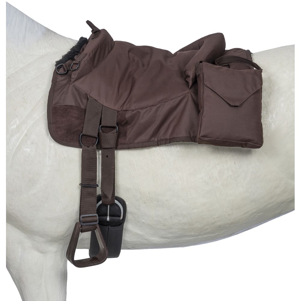 Tough1 Deluxe Bareback Pad with Accessory Bags