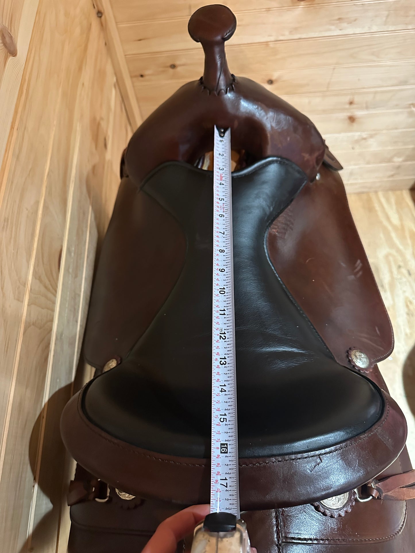 16” Tex Tan Tex-Flex Western Trail Saddle Model 08TF417C6