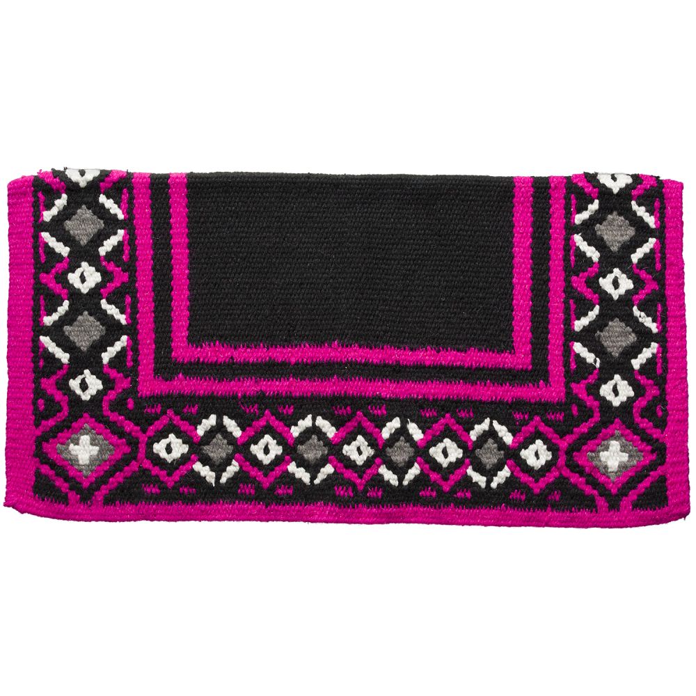 Tough1 Diamond Design Wool Blend Saddle Blanket